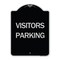Signmission Parking Lot Visitors Parking Heavy-Gauge Aluminum Architectural Sign, 24" x 18", BS-1824-24622 A-DES-BS-1824-24622 - alternate 1